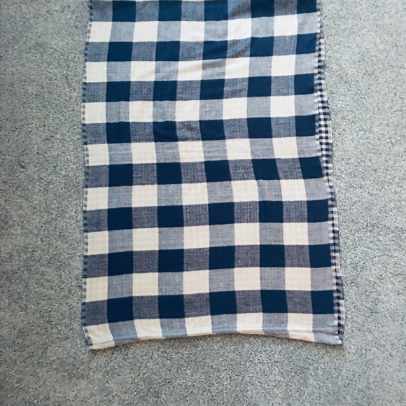 LOFT plaid and gingham infinity scarf - Picture 2 of 2